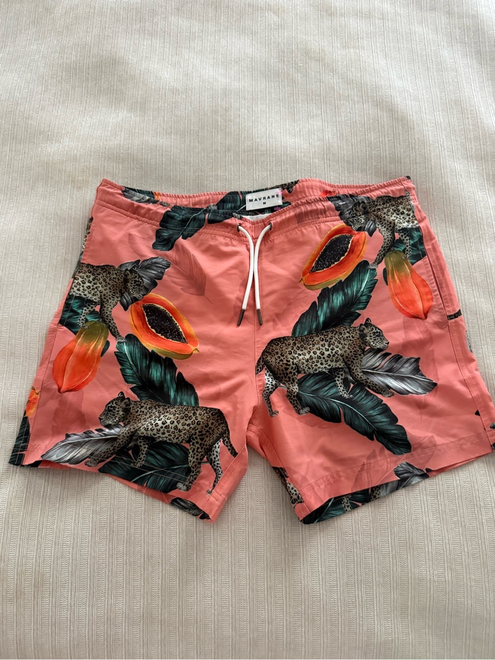 Fruta Bomba Men's Swim Trunks - Picture 4 of 7